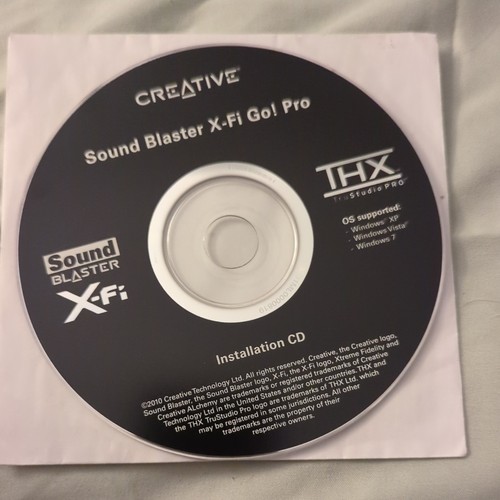 Creative sound blaster go - sound,