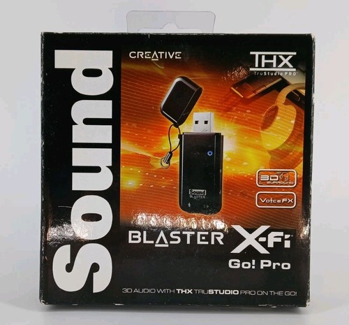 Creative sound blaster go - blaster, x-fi