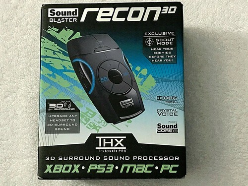 Creative sound blaster - blaster, recon3d
